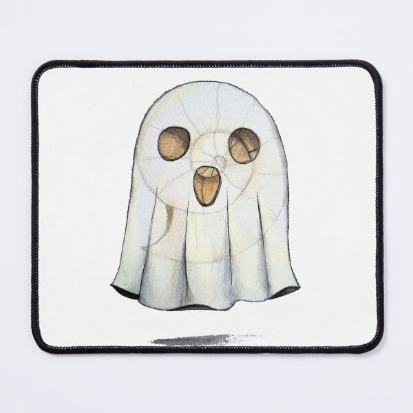 Item preview, Ammonite Fossil Halloween Ghost designed and sold by ind-illustrates.