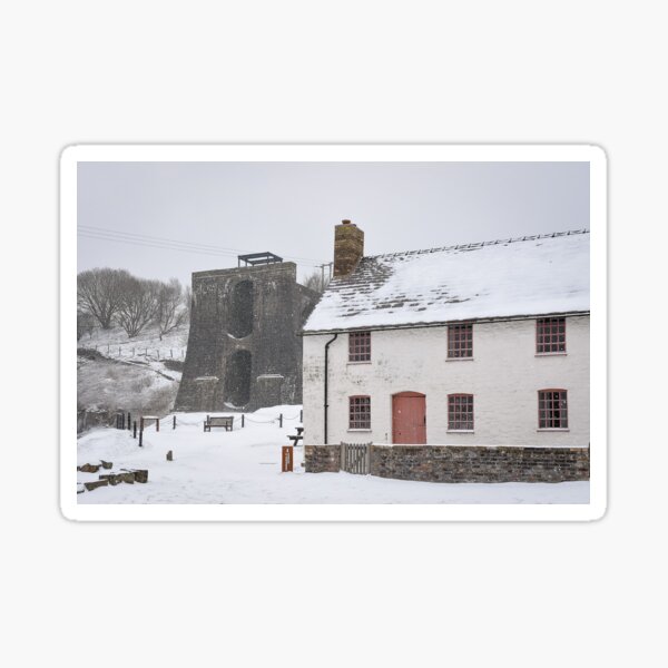 "Blaenavon Ironworks" Sticker for Sale by stevesimages1 Redbubble