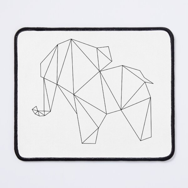 Item preview, Elephant in geometry designed and sold by AzureArchitect.