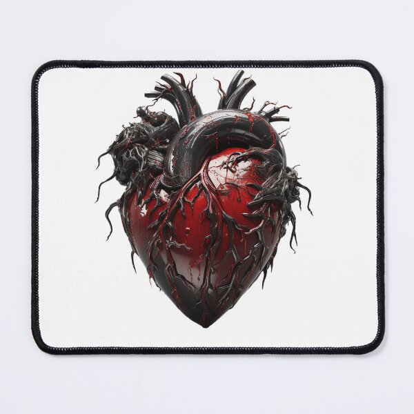 Item preview, Black Heart Anatomy designed and sold by manaxart.