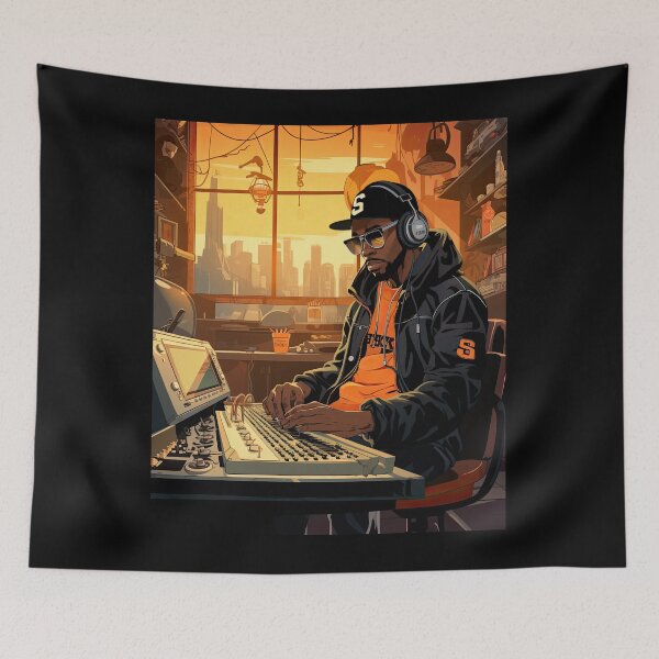 Item preview, Lofi DJ is Relaxing Right Now designed and sold by WartonnoArt.