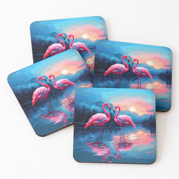 Item preview, Flamingos designed and sold by ZipperlyZolo.