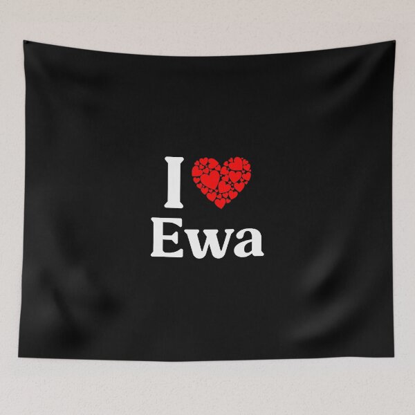 Item preview, Ewa Heart - I Love Ewa designed and sold by MiraclePitts.