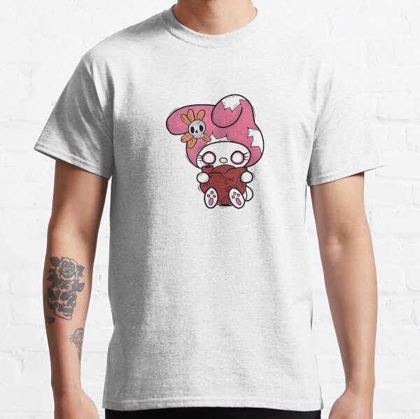 Men's Sanrio Short Sleeve Graphic T-Shirt - Pink S