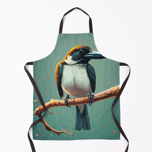 Item preview, Cute Butcherbird on a branch, Australia bird Classic T-Shirt designed and sold by lemamis.