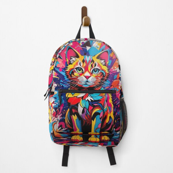 Item preview, Vibrant Feline Charm - A Celebration of Contemporary Art designed and sold by redtrendy.