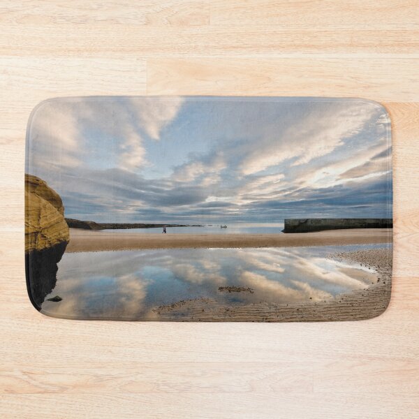 Item preview, Calm Reflections at Cullercoats Bay designed and sold by Violaman.