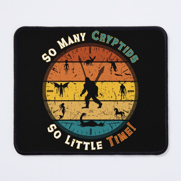 Item preview, Bigfoot Cryptid Time Cryptozoology Clock designed and sold by caileag.