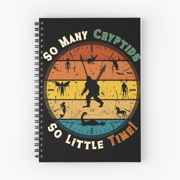 Item preview, Bigfoot Cryptid Time Cryptozoology Clock designed and sold by caileag.
