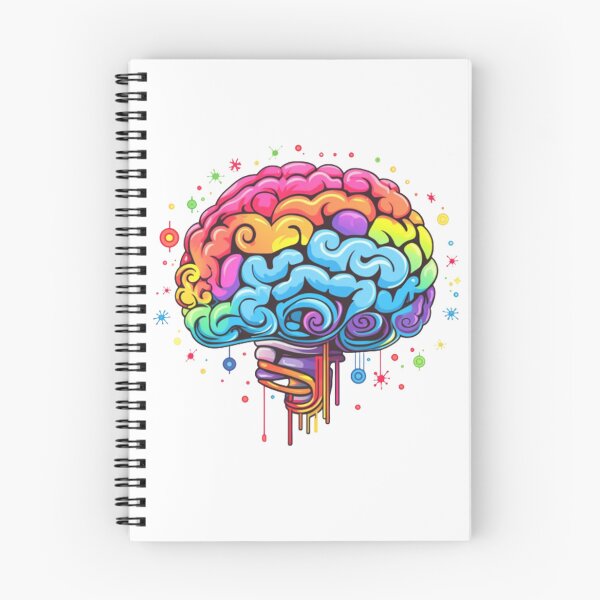 Item preview, Colorful brain  designed and sold by Coloredroad.