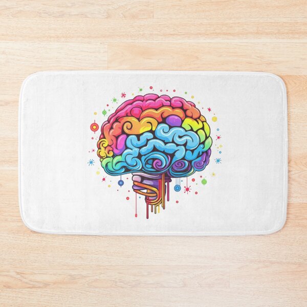 Item preview, Colorful brain  designed and sold by Coloredroad.