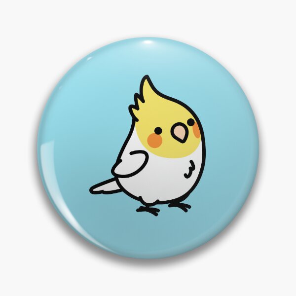 Item preview, Chubby Lutino Cockatiel designed and sold by birdhism.