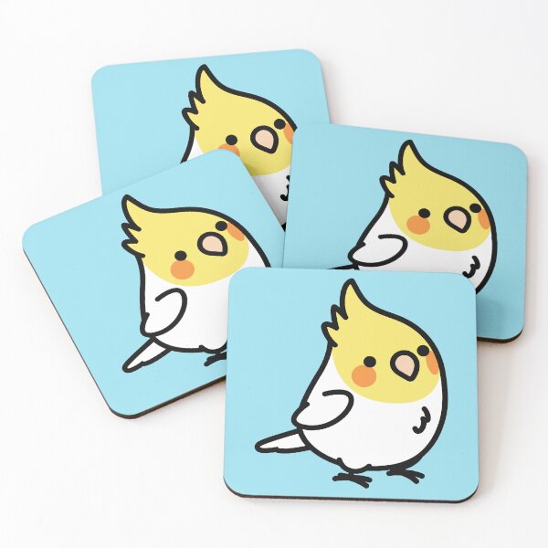 Item preview, Chubby Lutino Cockatiel designed and sold by birdhism.