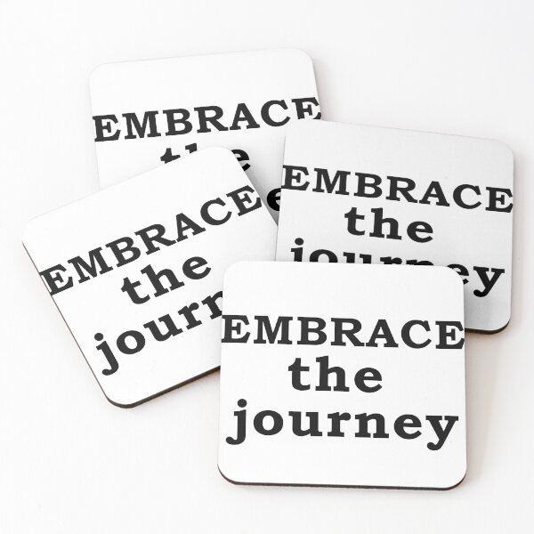 Item preview, Quote Embrace the journey designed and sold by Bitatsu.