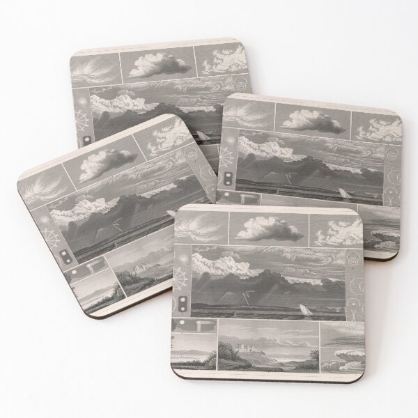Item preview, Vintage Metrological Clouds Illustrative Diagram (1850) designed and sold by BravuraMedia.
