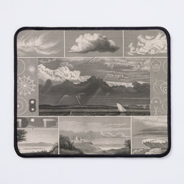 Item preview, Vintage Metrological Clouds Illustrative Diagram (1850) designed and sold by BravuraMedia.
