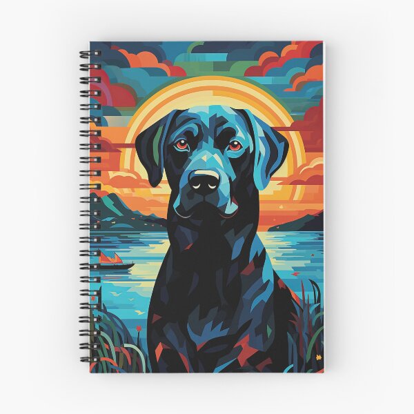 Item preview, Labrador at sunset designed and sold by Inky-Spiration.