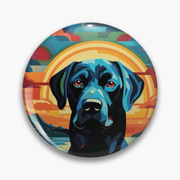 Item preview, Labrador at sunset designed and sold by Inky-Spiration.