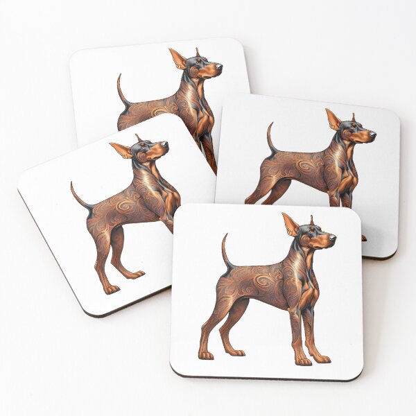 Item preview, Natural Ear Doberman Art designed and sold by NaaEfdPublisher.