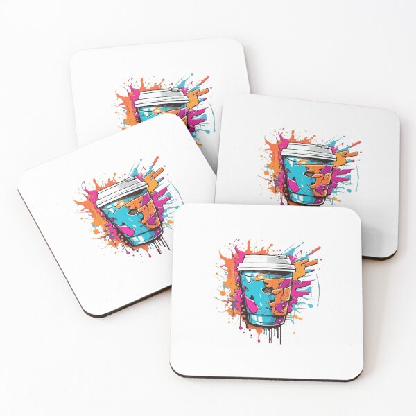 Item preview, coffee cup covered in graffiti designed and sold by Anshu32.