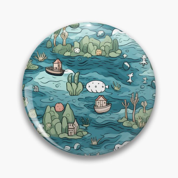 Item preview, cute ocean cartoon designed and sold by Ttthunder123.