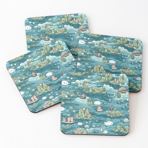 Item preview, cute ocean cartoon designed and sold by Ttthunder123.