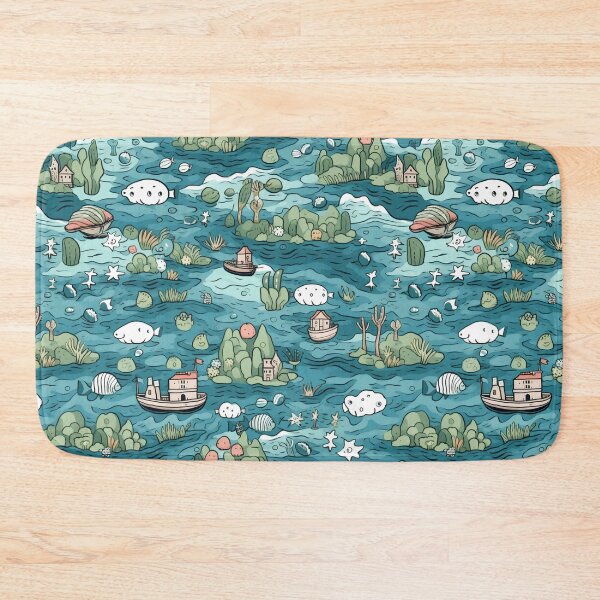 Item preview, cute ocean cartoon designed and sold by Ttthunder123.
