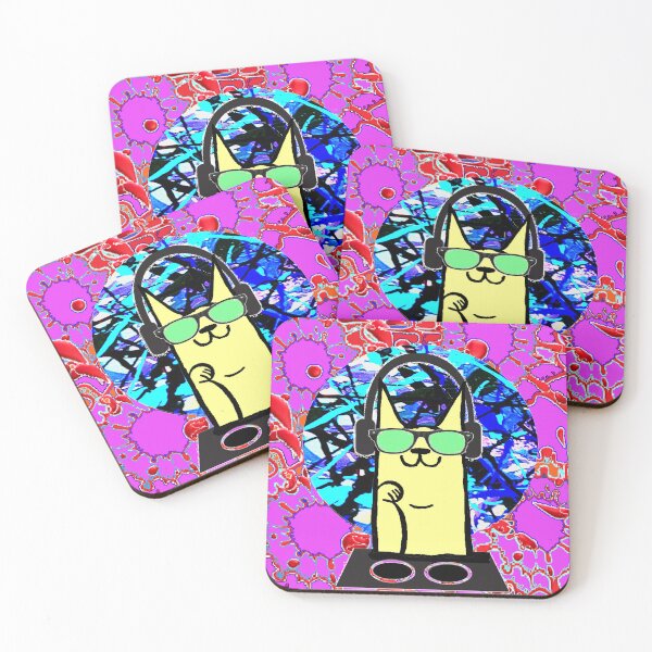 Item preview, Dj Rock Cat  designed and sold by LoEndT-Shirts.