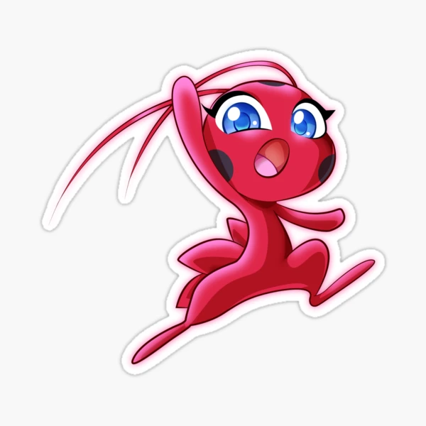 Miraculous Ladybug - Tikki Sticker for Sale by MiraculousStore