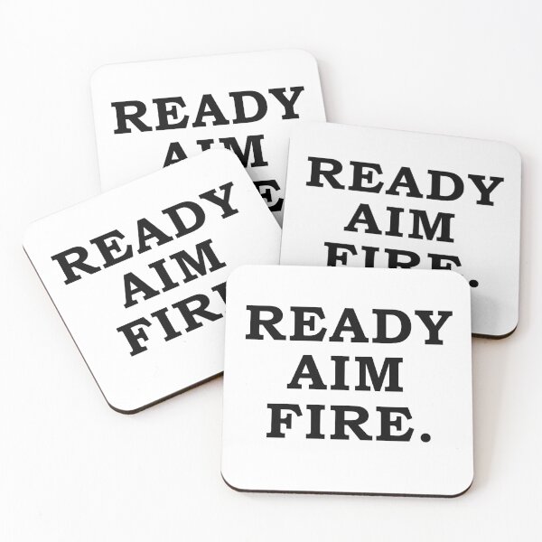 Item preview, Quote ready aim fire  designed and sold by Bitatsu.