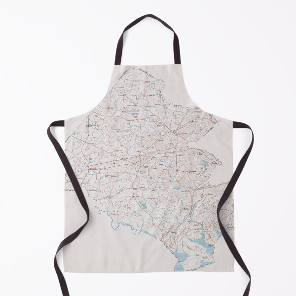 Item preview, Fairfax VA Map (1981) Northern Virginia Regional Atlas designed and sold by BravuraMedia.