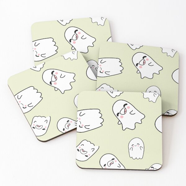 Item preview, Cute ghosts with many Emotions designed and sold by Rachael Donohue.