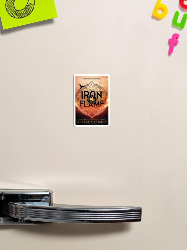 Iron Flame Rebecca Yarros Fourth Wing book cover