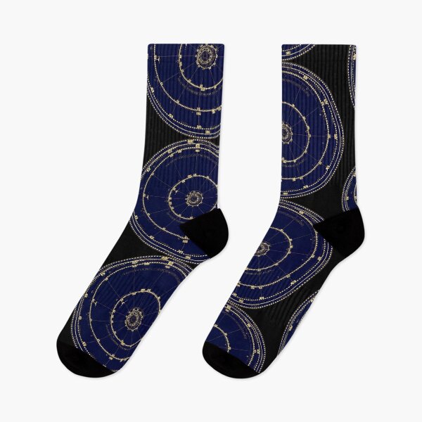 Item preview, 1824 Solar System, Dark Blue and Gold designed and sold by ViscountBlip.