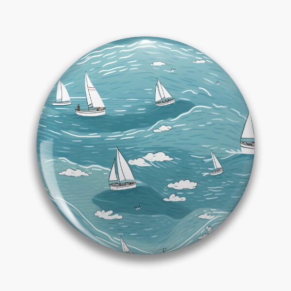 Item preview, cute boat cartoon designed and sold by Ttthunder123.
