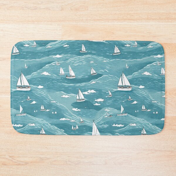 Item preview, cute boat cartoon designed and sold by Ttthunder123.