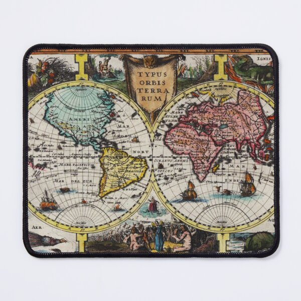 Item preview, Typus Orbis Terrarum Jodocus Hondius II designed and sold by Francespoppy.