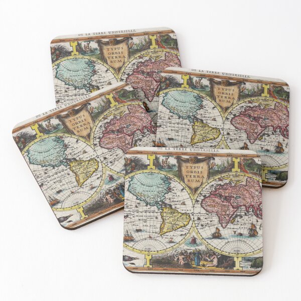Item preview, Typus Orbis Terrarum Jodocus Hondius II designed and sold by Francespoppy.