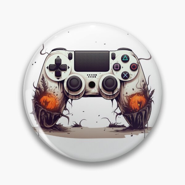 Item preview, Funny Halloween Gamer Controller Video Pumpkin Gamer designed and sold by ArtFromBeyond.