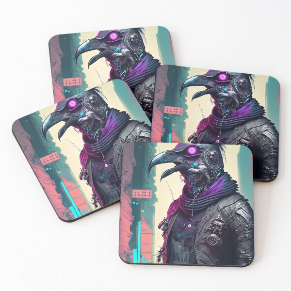 Item preview, Urban Punk Cyber Raven designed and sold by RaijuEb.