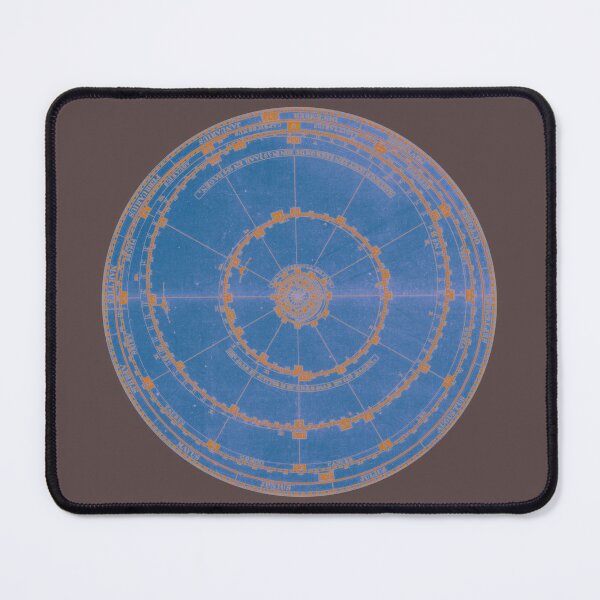 Item preview, 1824 Solar System, Blue and Orange designed and sold by ViscountBlip.