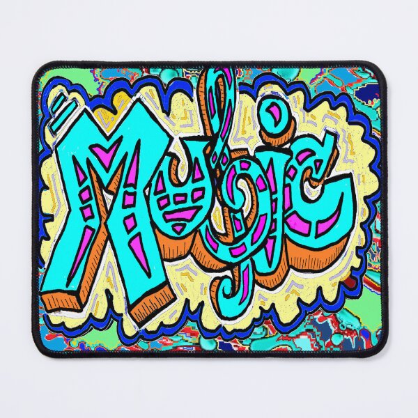Item preview, Music Graffiti Rap Art  designed and sold by LowEndGraphics.