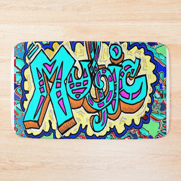 Item preview, Music Graffiti Rap Art  designed and sold by LowEndGraphics.