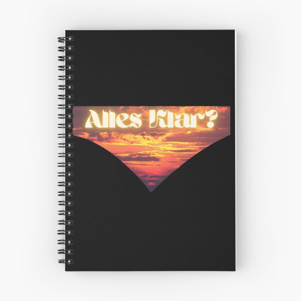 Item preview, Alles Klar? designed and sold by Kid Wits Ink  "Wise enough to leave a lasting impression!".