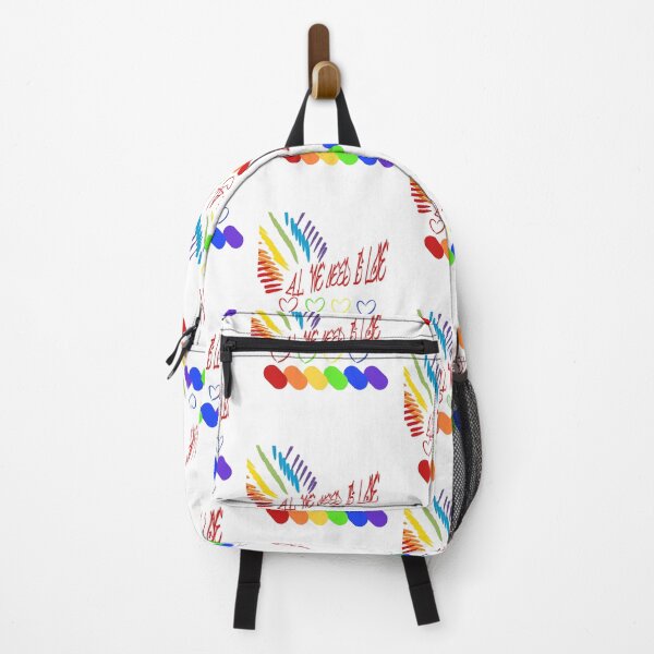 Item preview, A rainbow colors of All we need is love T-Shirt designed and sold by lemamis.