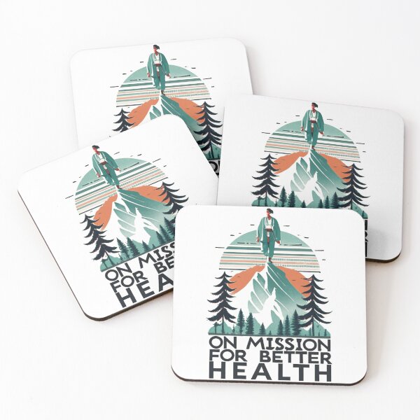 Item preview, On mission fore better health  designed and sold by vaggleTown.