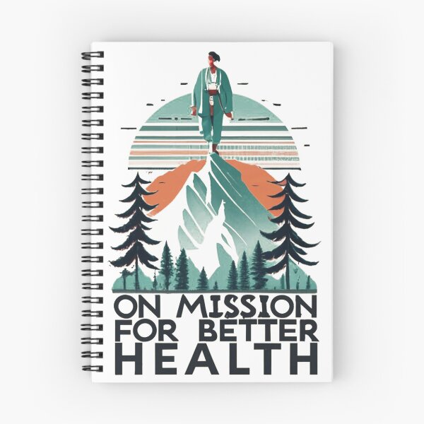 Item preview, On mission fore better health  designed and sold by vaggleTown.