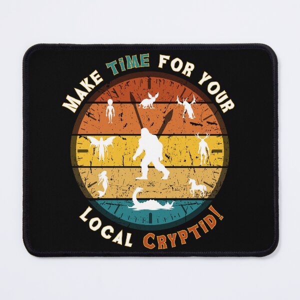 Item preview, Bigfoot Cryptids Time Cryptozoology Clock designed and sold by caileag.