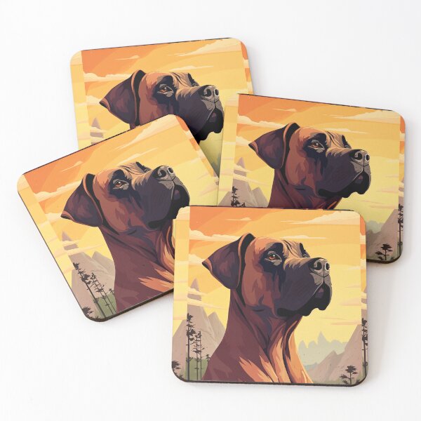 Item preview, Mastiff sitting proud designed and sold by Inky-Spiration.
