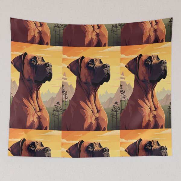 Item preview, Mastiff sitting proud designed and sold by Inky-Spiration.